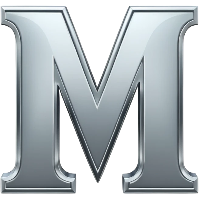 the letters M + v  emoji