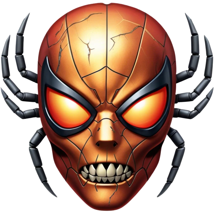 Terminator Spider-man Face emoji