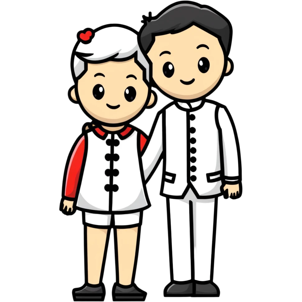 Madame monsieur  emoji