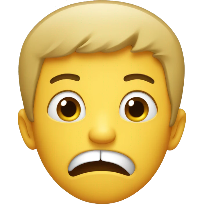 Shocked covering mouth emoji