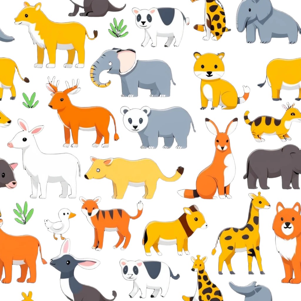 group of animals emoji