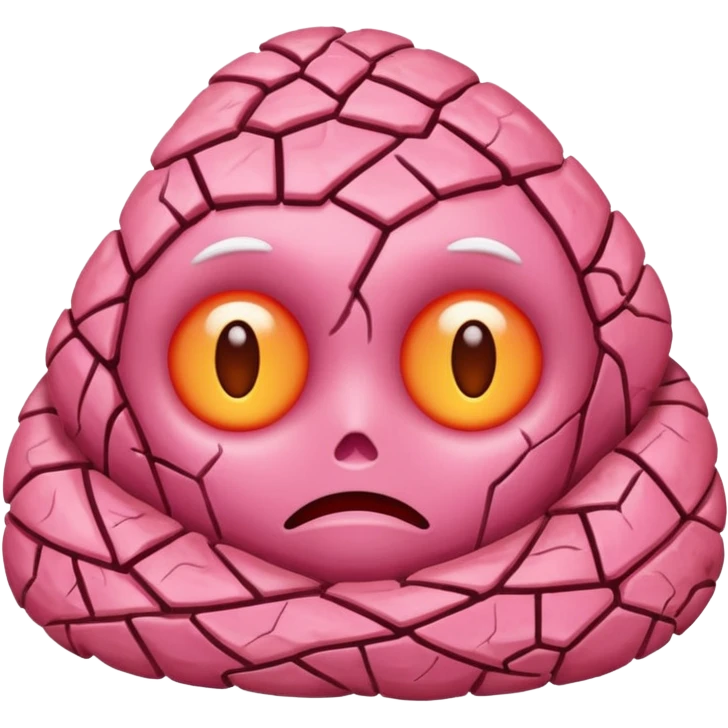 pink dead skin  emoji