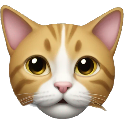 Cat driving car emoji