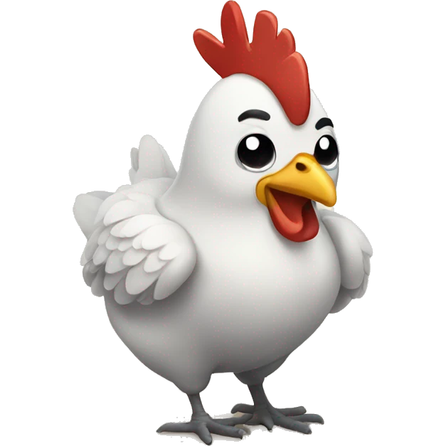 cute chicken emoji