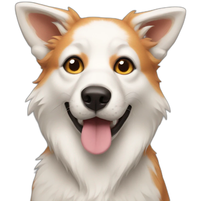 Fox Dog hybrid emoji