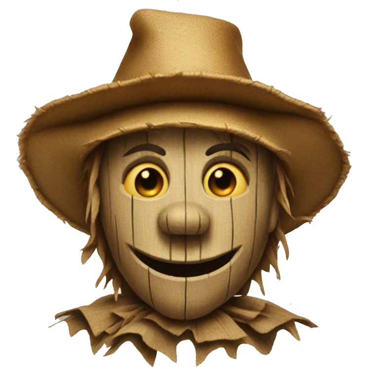 scarecrow from the wizard of oz emoji