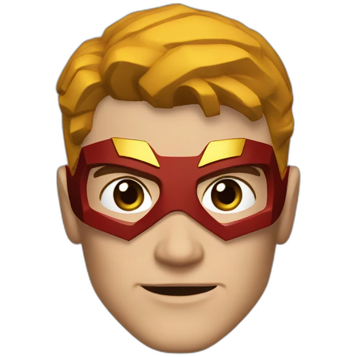 THE FLASH MIXED WITH SUPERMAN emoji