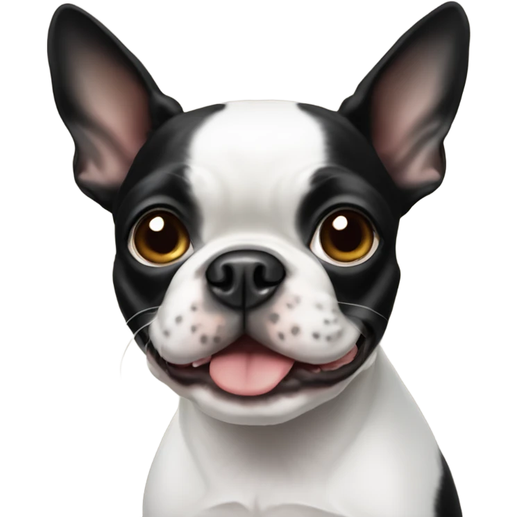 Boston terrier emoji