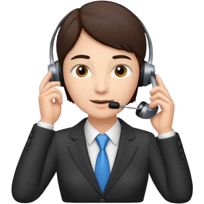 Telemarketer emoji
