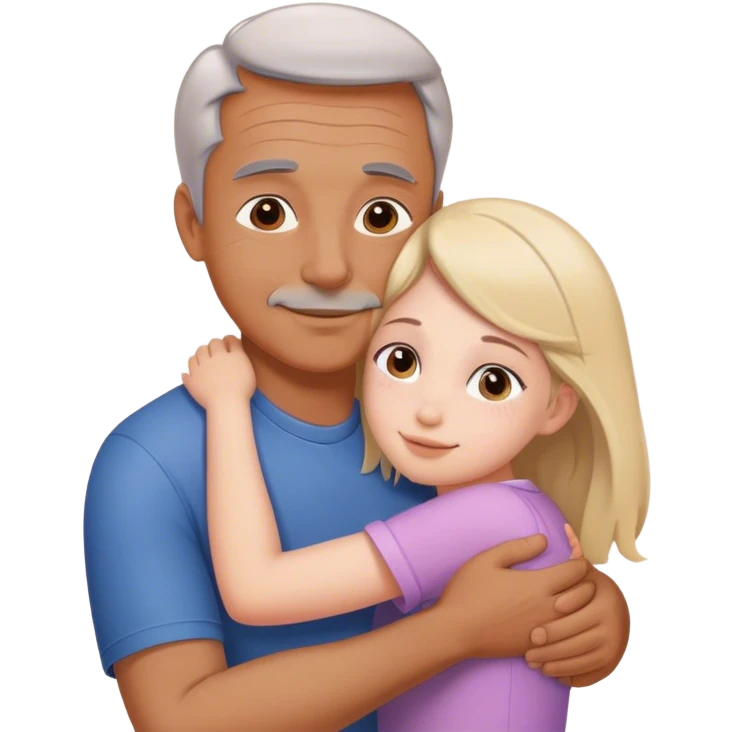 Daughter loves dad emoji