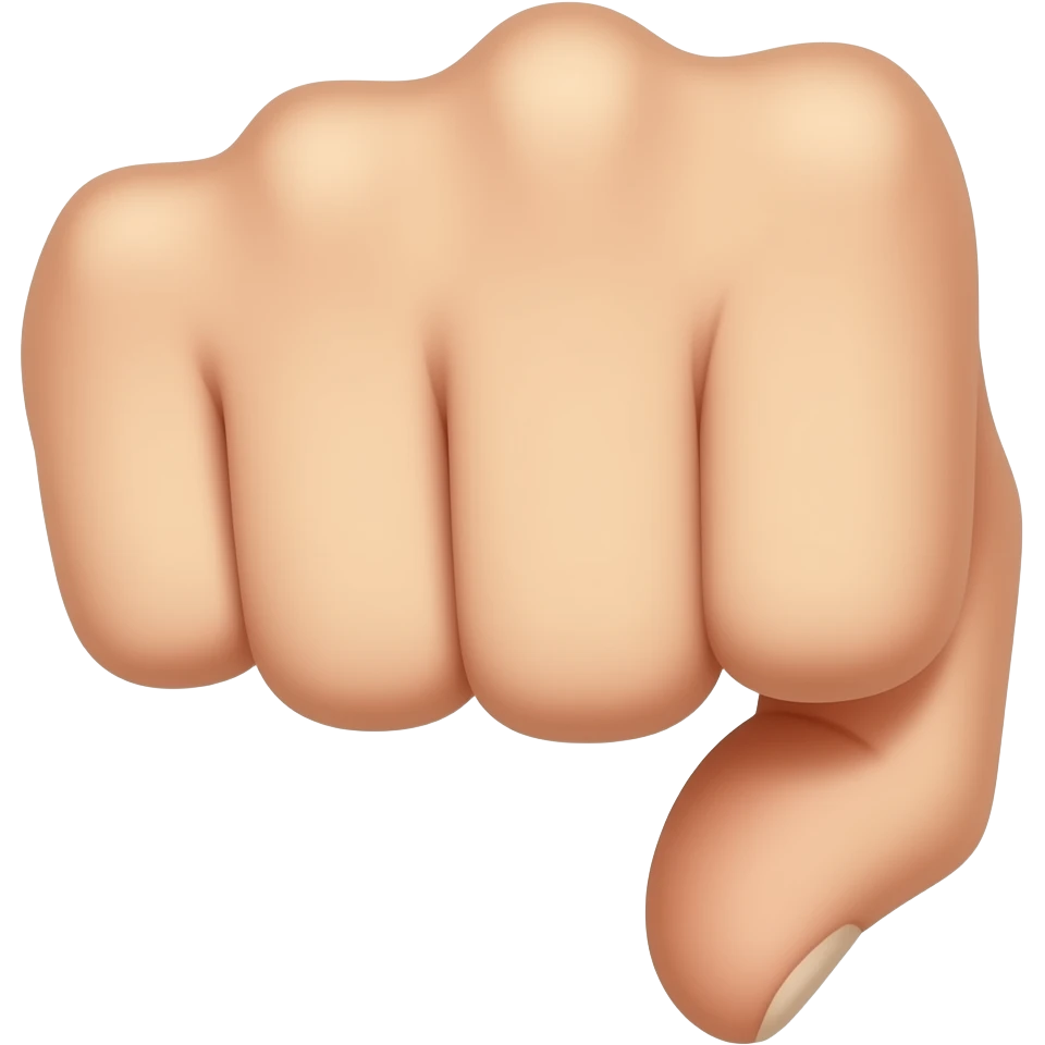fist down emoji