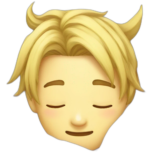 zenitsu-sleep emoji