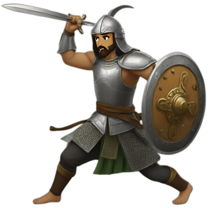 Artughul ghazi fighting emoji