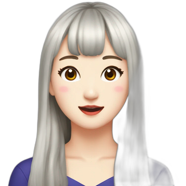 kang seulgi from red velvet emoji