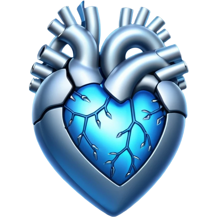 cyber heart emoji