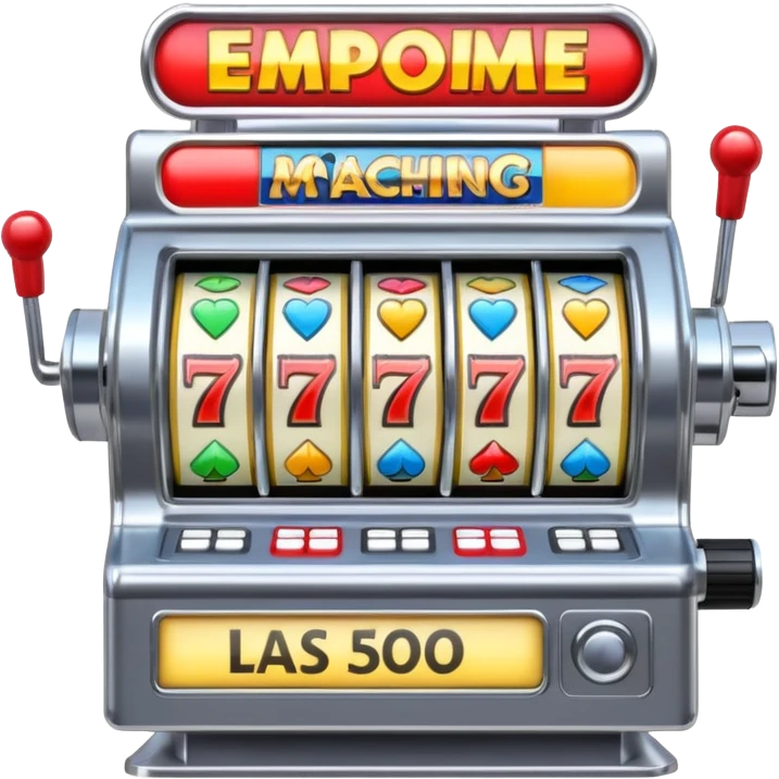 Slot machine, las vegas emoji