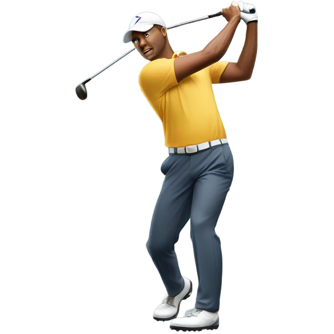 Golfer euro stepping emoji