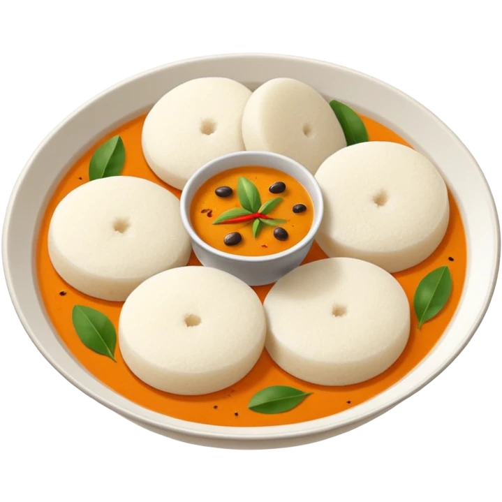 2 idli sambar  emoji