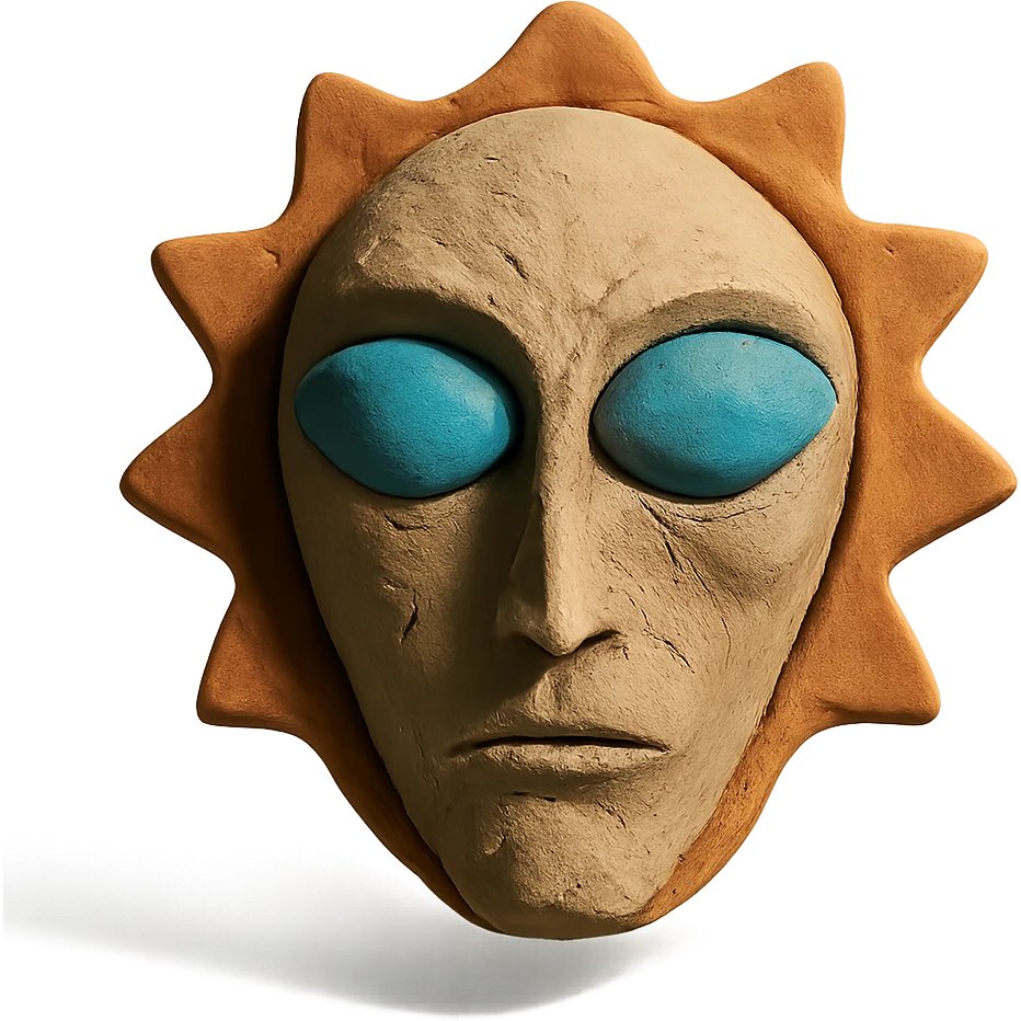 Anunnaki mask emoji