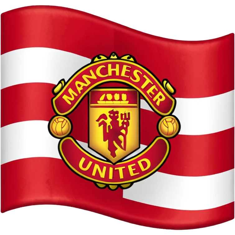 Manchester united flag emoji