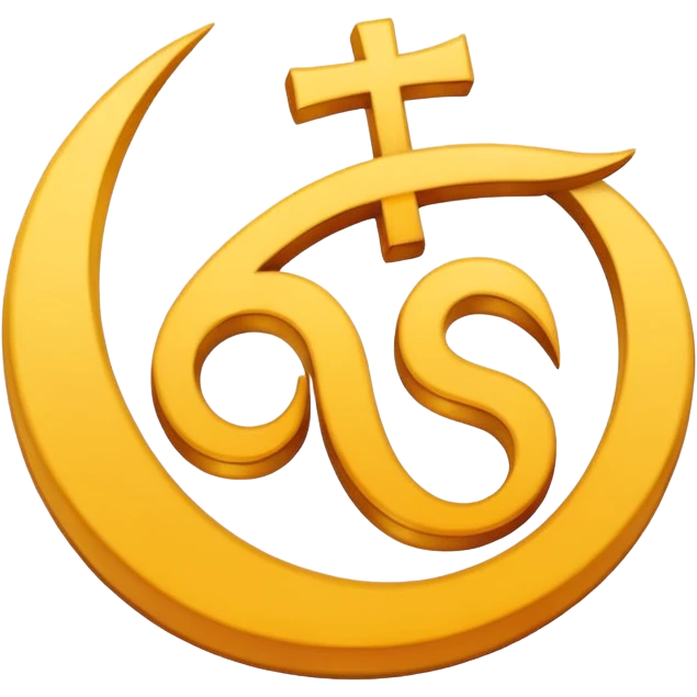 
symbol translation from Arabic to Spanish, that shows one leter or symbol from each language emoji