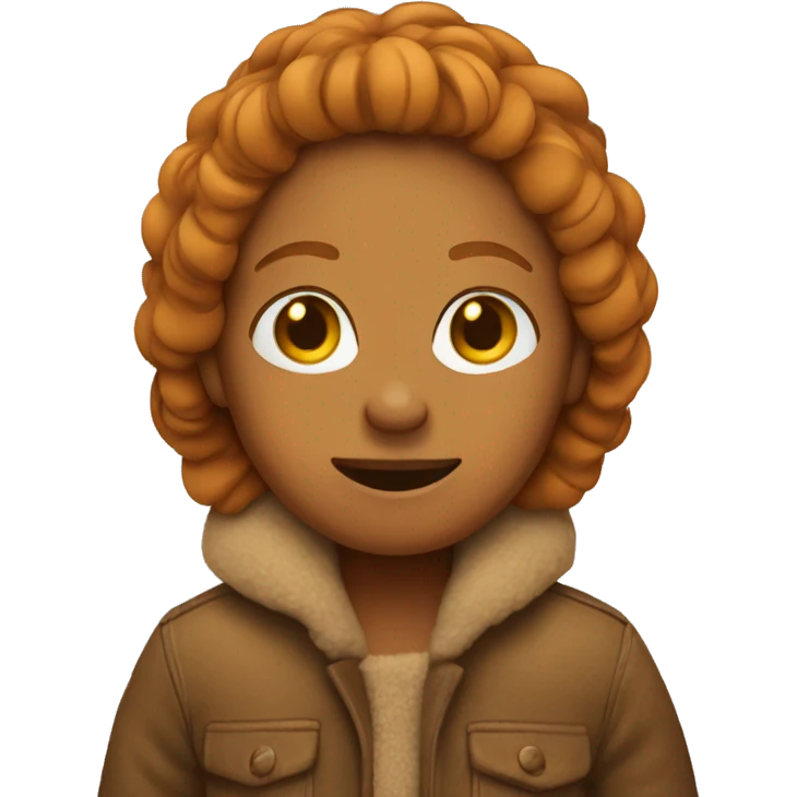 Gingerbred with uggs emoji