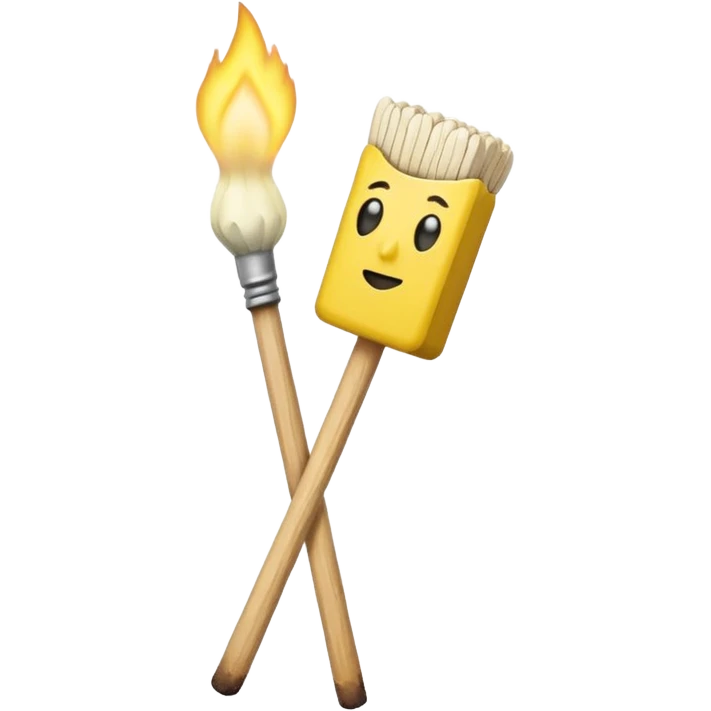 Matchstick emoji