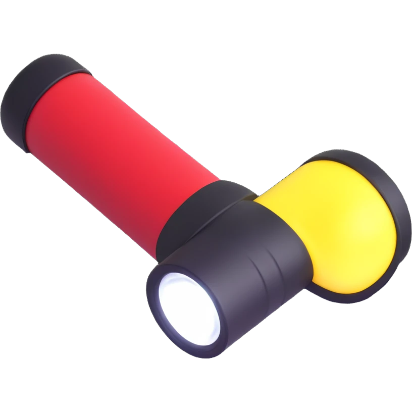 flashlight emoji