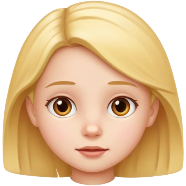 Little girl kids emoji