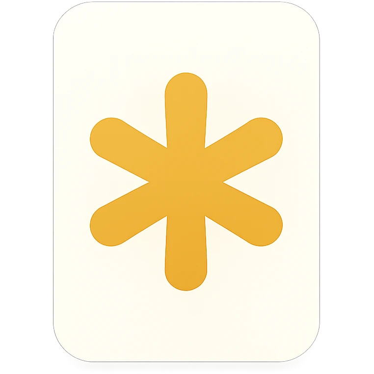 A wildcard emoji