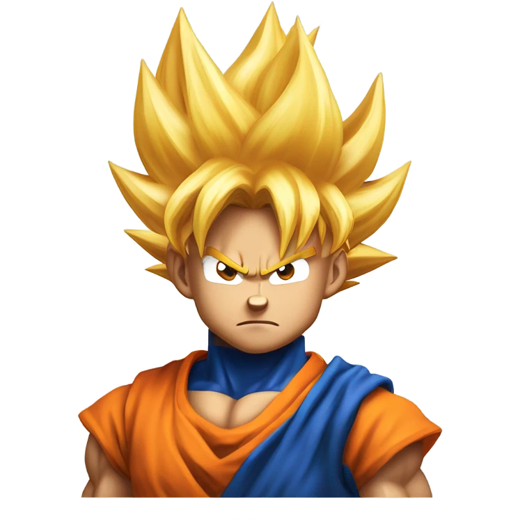 Mad ssj goku emoji
