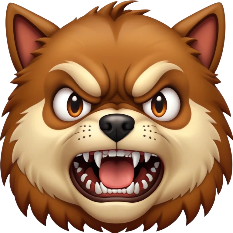 psyco dog emoji