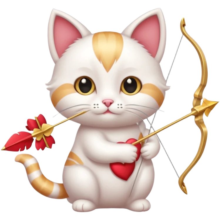 Gato cupido emoji