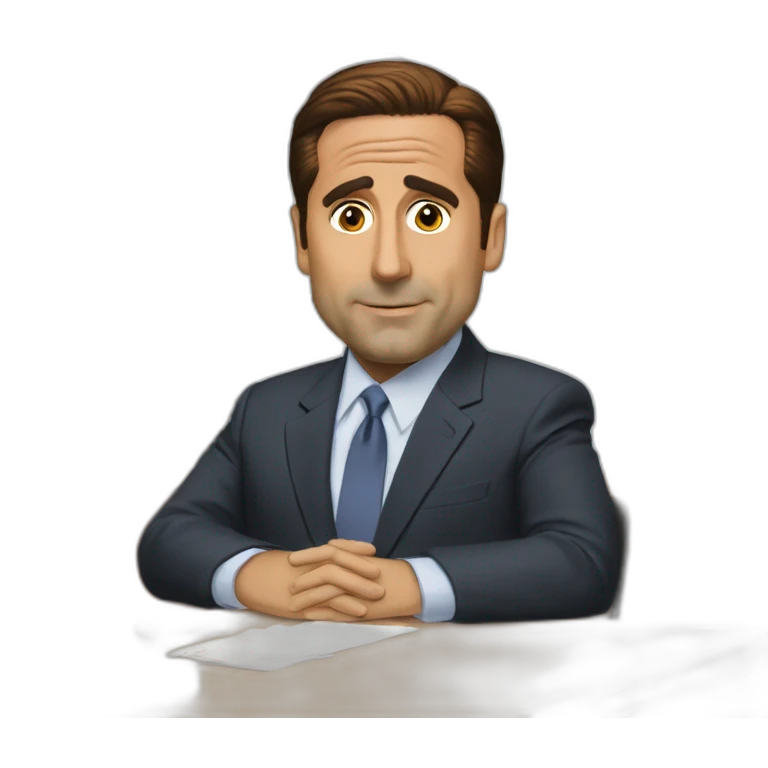 Michael Scott office emoji