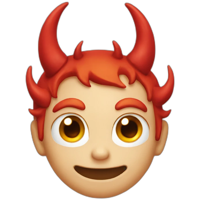 devil horns emoji