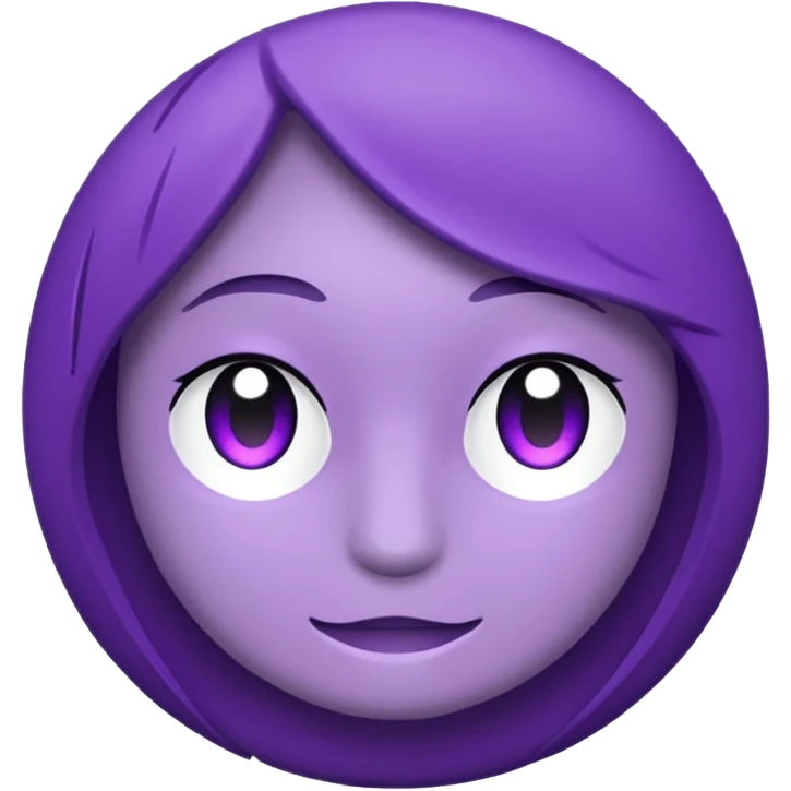 plain purple no orange colorfire emoji