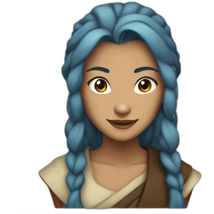 katara from avatar the last airbender emoji