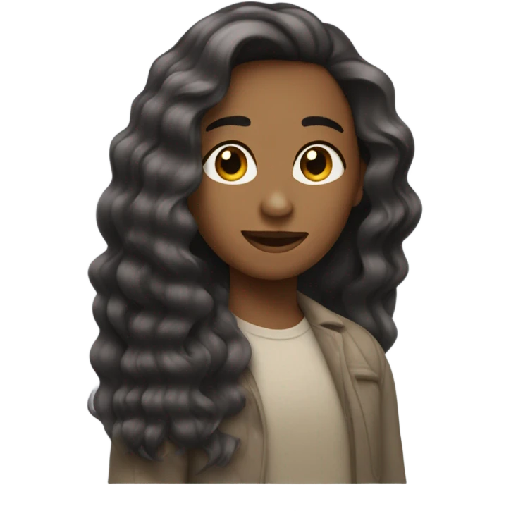 hair calmb emoji