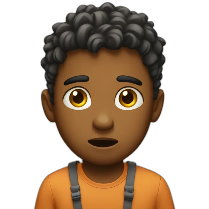 confused boy emoji