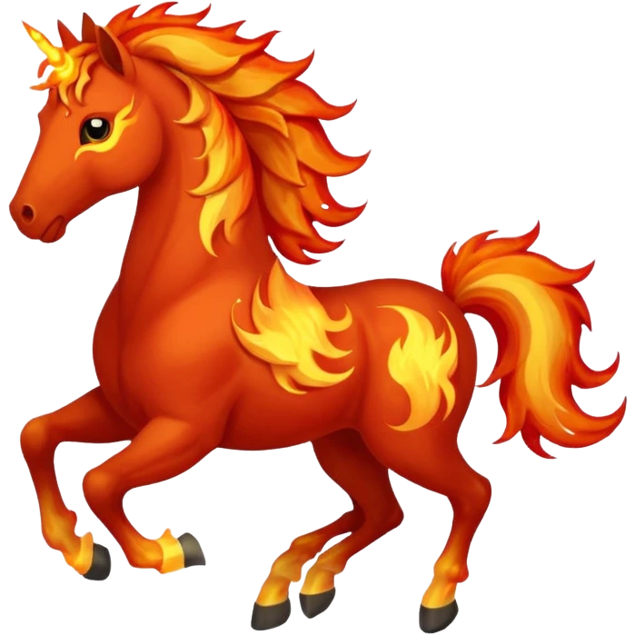 fire horse reel emoji