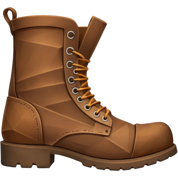 low poly hobo boot emoji