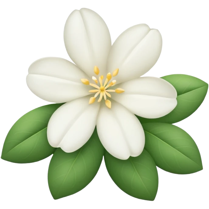 Jasmine flower emoji