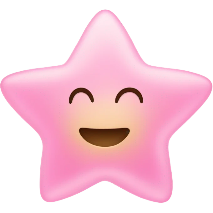 estrela rosa emoji