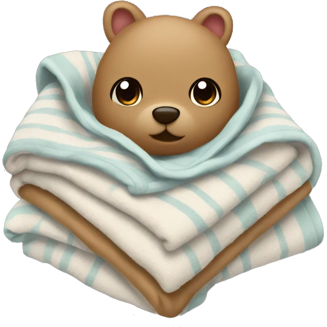 Cozy blanket  emoji