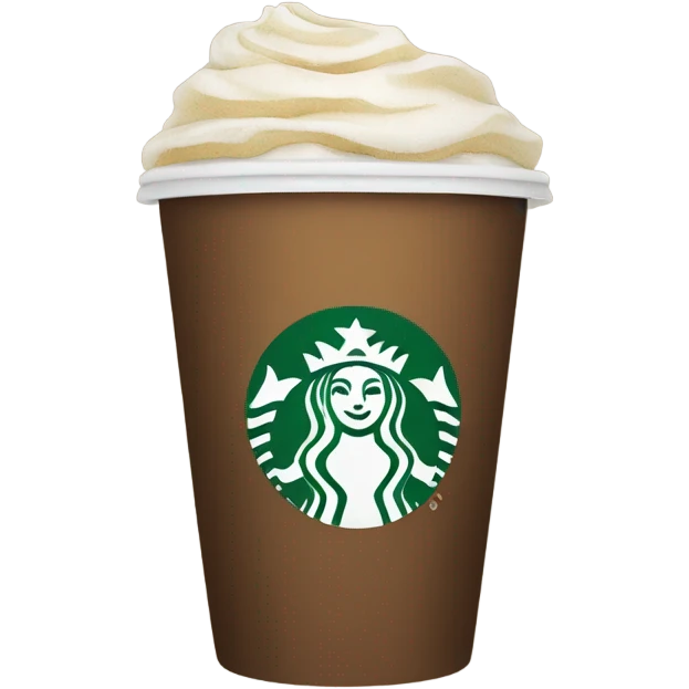 starbucks cup emoji