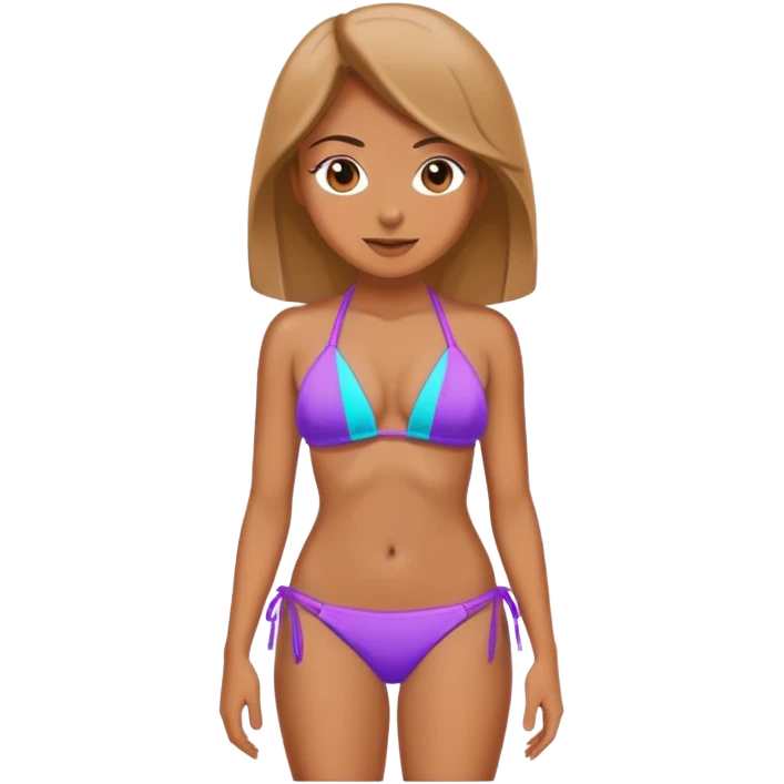 bikini woman emoji