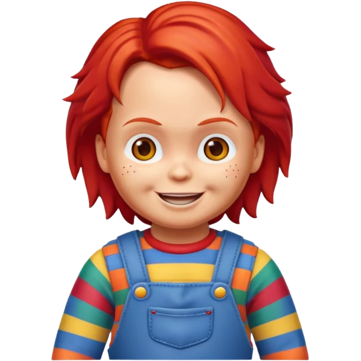 Un emojin de chuky emoji