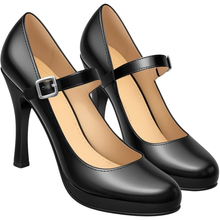 Mary Jane shoes emoji