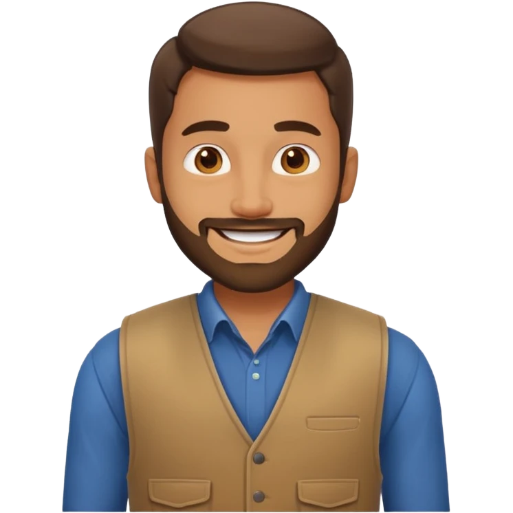 man in Vests emoji
