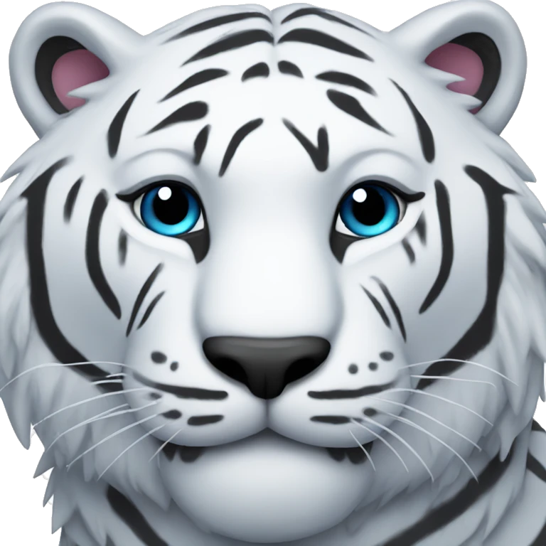 snow tiger  emoji